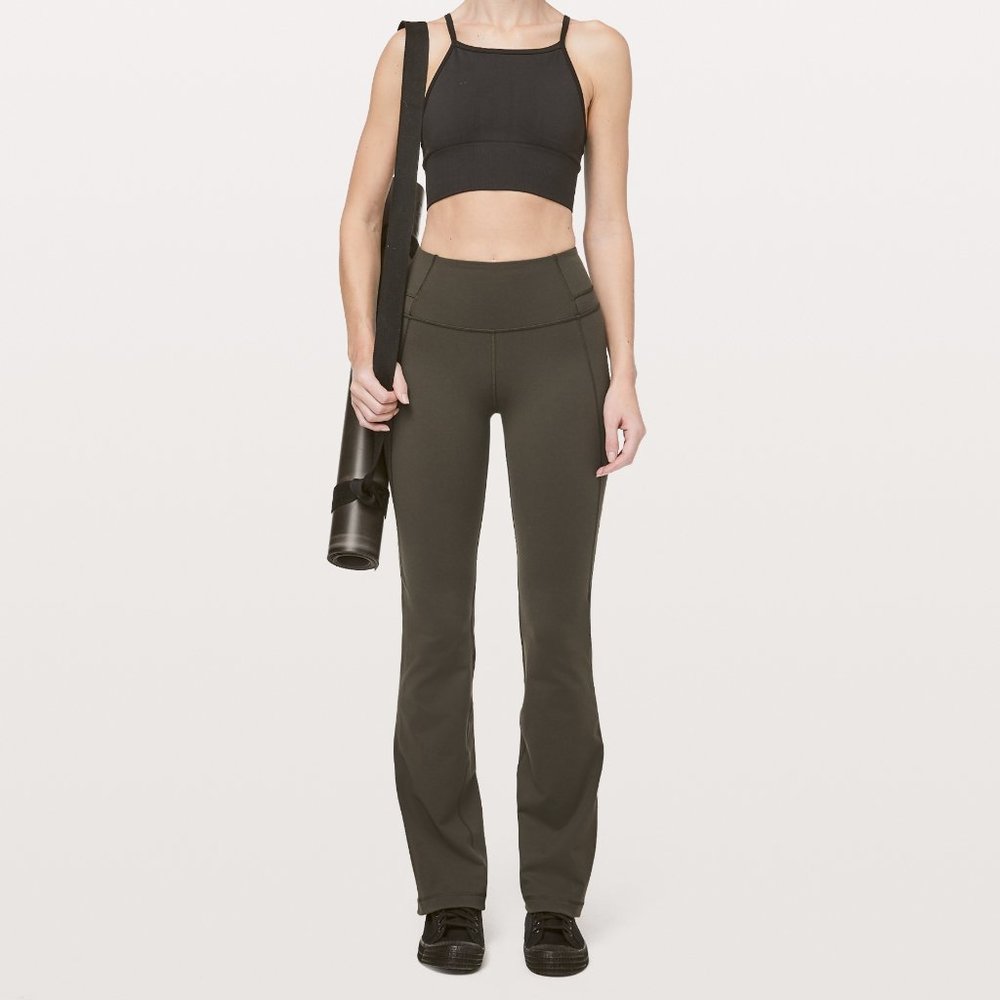 Lululemon Groove Pant *Bootcut - Sage Green Size 4